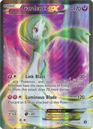 Gardevoir EX ULTRA RARE 78/114 Pokemon XY Steam Siege NM HOLO