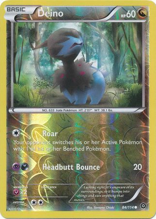 Deino 94/124 - Pokemon Dragons Exalted Common Card