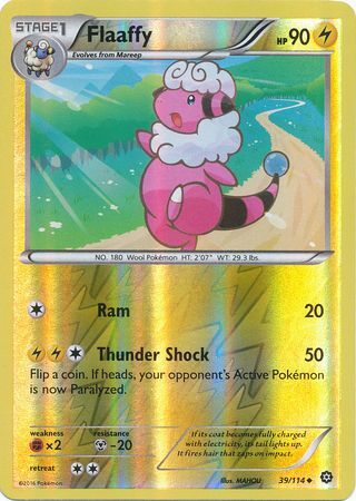 Flaaffy 39 114 Uncommon Reverse Holo Flaaffy 39 114 Uncommon Reverse Holo