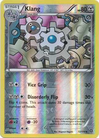 Klang 72 114 Uncommon Reverse Holo Klang 72 114 Uncommon Reverse Holo