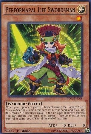 Performapal Life Swordsman TDIL EN008 Common 1st Edition The Dark Illusion 1st Edition Singles Performapal Life Swordsman TDIL EN008 Common 1st Edition The Dark Illusion 1st Edition Singles