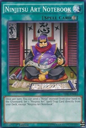Ninjitsu Art Notebook TDIL EN081 Common 1st Edition The Dark Illusion 1st Edition Singles Ninjitsu Art Notebook TDIL EN081 Common 1st Edition The Dark Illusion 1st Edition Singles