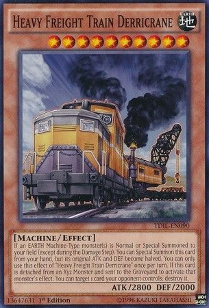 Heavy Freight Train Derricrane TDIL EN090 Common 1st Edition Heavy Freight Train Derricrane TDIL EN090 Common 1st Edition