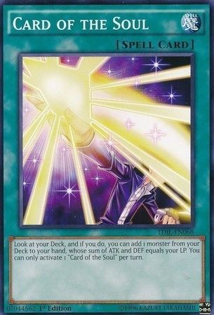 Card of the Soul TDIL EN068 Common 1st Edition The Dark Illusion 1st Edition Singles Card of the Soul TDIL EN068 Common 1st Edition The Dark Illusion 1st Edition Singles