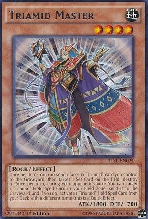 Triamid Master TDIL EN029 Rare 1st Edition 