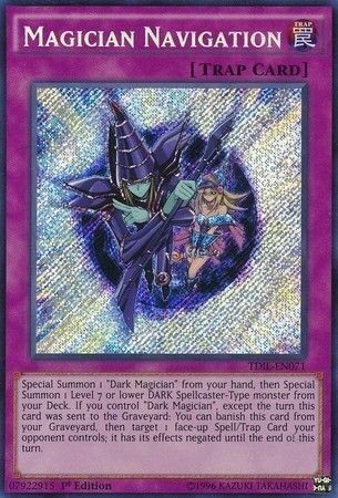 Magician Navigation TDIL EN071 Secret Rare 1st Edition Magician Navigation TDIL EN071 Secret Rare 1st Edition