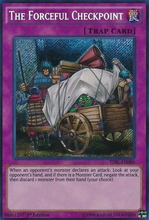 The Forceful Checkpoint TDIL EN080 Secret Rare 1st Edition 