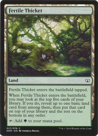 Fertile Thicket 27 76 Duel Decks Nissa vs Ob Nixilis Singles Fertile Thicket 27 76 Duel Decks Nissa vs Ob Nixilis Singles
