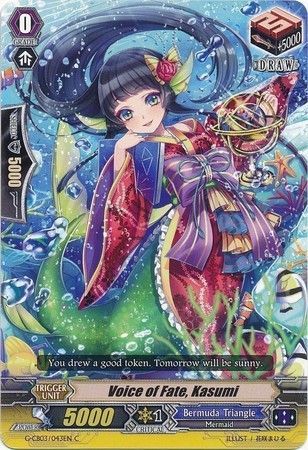 Voice of Fate Kasumi G CB03 043EN Common C G Clan Booster 3 Blessing of Divas Singles Voice of Fate Kasumi G CB03 043EN Common C G Clan Booster 3 Blessing of Divas Singles