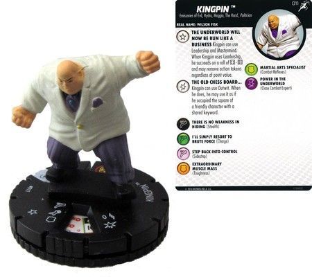 Kingpin 011 Superior Foes of Spider Man Marvel Heroclix Kingpin 011 Superior Foes of Spider Man Marvel Heroclix