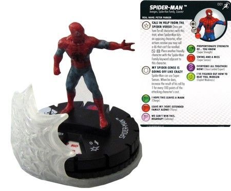 Spider Man 001 Superior Foes of Spider Man Marvel Heroclix Spider Man 001 Superior Foes of Spider Man Marvel Heroclix