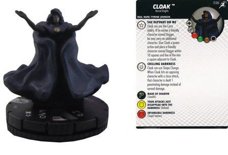 Cloak 036 Superior Foes of Spider Man Marvel Heroclix Cloak 036 Superior Foes of Spider Man Marvel Heroclix