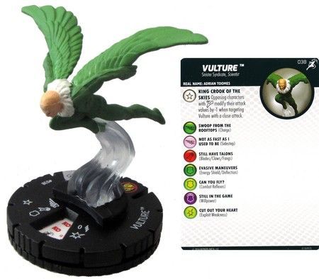 Vulture 038 Superior Foes of Spider Man Marvel Heroclix Marvel The Superior Foes of Spider Man Singles Vulture 038 Superior Foes of Spider Man Marvel Heroclix Marvel The Superior Foes of Spider Man Singles