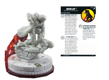 Morlun Sketch 058 Superior Foes of Spider Man Marvel Heroclix W Slash FX Base Marvel The Superior Foes of Spider Man Sketch Singles Morlun Sketch 058 Superior Foes of Spider Man Marvel Heroclix W Slash FX Base Marvel The Superior Foes of Spider Man Sketch Singles