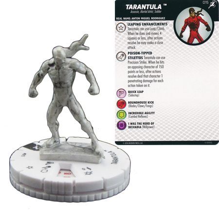 Tarantula Sketch Variant 015 Superior Foes of Spider Man Marvel Heroclix Tarantula Sketch Variant 015 Superior Foes of Spider Man Marvel Heroclix