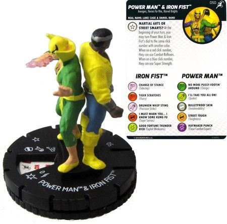 Marvel Heroclix Superior Foes of Spider-Man050 Power Man and Iron Fist 