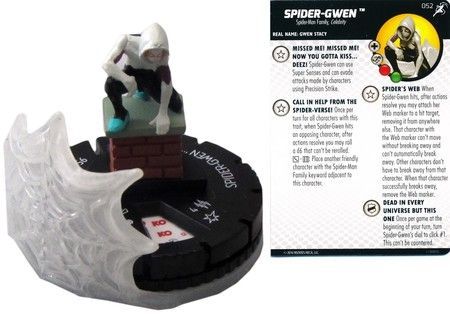 Spider Gwen 052 Superior Foes of Spider Man Marvel Heroclix W Web FX Base Marvel The Superior Foes of Spider Man Singles Spider Gwen 052 Superior Foes of Spider Man Marvel Heroclix W Web FX Base Marvel The Superior Foes of Spider Man Singles