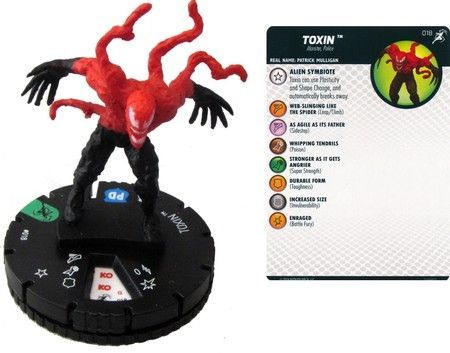 Toxin 018 Superior Foes of Spider Man Marvel Heroclix Marvel The Superior Foes of Spider Man Singles Toxin 018 Superior Foes of Spider Man Marvel Heroclix Marvel The Superior Foes of Spider Man Singles