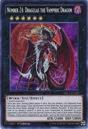 Number 24: Dragulas the Vampiric Dragon - Yugioh | TrollAndToad