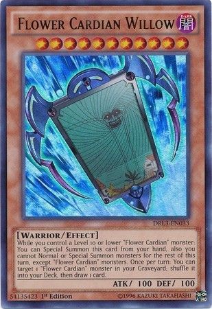 Flower Cardian Willow DRL3 EN033 Ultra Rare 1st Edition Dragons of Legend Unleashed 1st Edition Singles Flower Cardian Willow DRL3 EN033 Ultra Rare 1st Edition Dragons of Legend Unleashed 1st Edition Singles