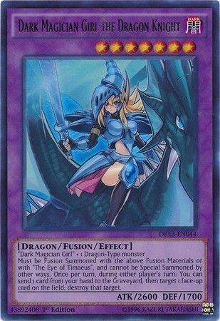 Dark Magician Girl the Dragon Knight Ultra Rare 1st NM R0V DRL3-EN044 