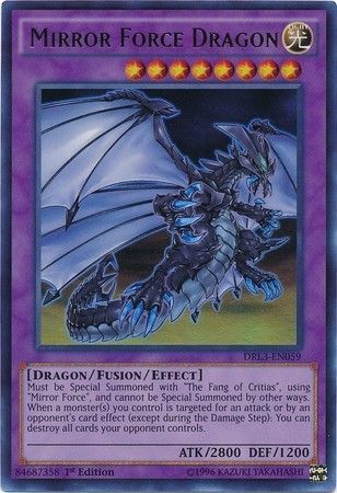 LCKC-EN062 Mirror Force Dragon Ultra Rare 1st Edition YuGiOh Cards