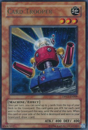 Card Trooper DP03 EN009 Ultra Rare Unlimited Duelist Pack Jaden Yuki 2 Unlimited Singles Card Trooper DP03 EN009 Ultra Rare Unlimited Duelist Pack Jaden Yuki 2 Unlimited Singles