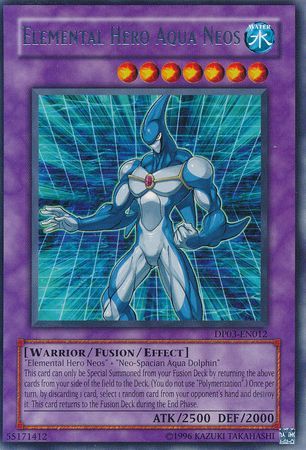 Elemental Hero Aqua Neos DP03 EN012 Rare Unlimited Duelist Pack Jaden Yuki 2 Unlimited Singles Elemental Hero Aqua Neos DP03 EN012 Rare Unlimited Duelist Pack Jaden Yuki 2 Unlimited Singles