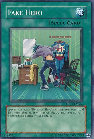 Fake Hero DP03 EN022 Common Unlimited Duelist Pack Jaden Yuki 2 Unlimited Singles Fake Hero DP03 EN022 Common Unlimited Duelist Pack Jaden Yuki 2 Unlimited Singles