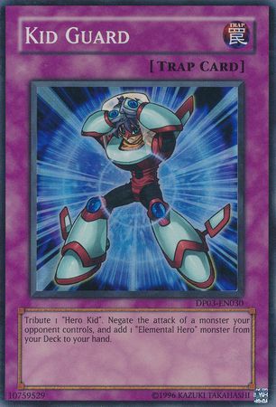 Kid Guard DP03 EN030 Super Rare Unlimited Duelist Pack Jaden Yuki 2 Unlimited Singles Kid Guard DP03 EN030 Super Rare Unlimited Duelist Pack Jaden Yuki 2 Unlimited Singles