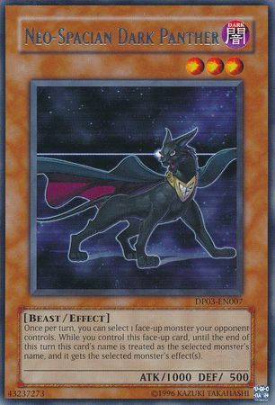 Neo Spacian Dark Panther DP03 EN007 Rare Unlimited Neo Spacian Dark Panther DP03 EN007 Rare Unlimited