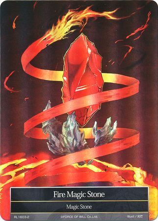 Fire Magic Stone RL1603 2 Full Art Foil Promo Fire Magic Stone RL1603 2 Full Art Foil Promo