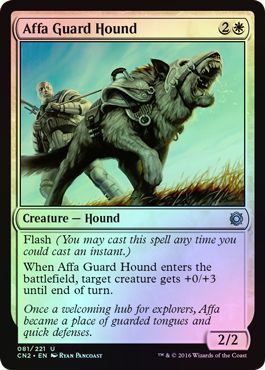 Affa Guard Hound 081 221 Foil Conspiracy Take the Crown Foil Singles Affa Guard Hound 081 221 Foil Conspiracy Take the Crown Foil Singles