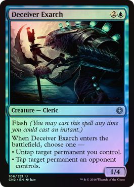 Deceiver Exarch 106 221 Foil Conspiracy Take the Crown Foil Singles Deceiver Exarch 106 221 Foil Conspiracy Take the Crown Foil Singles