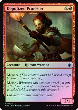 Deputized Protester 051 221 Foil Conspiracy Take the Crown Foil Singles Deputized Protester 051 221 Foil Conspiracy Take the Crown Foil Singles