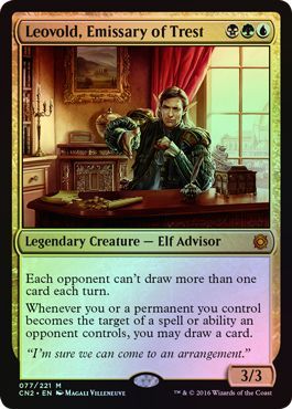Leovold Emissary of Trest Foil 77 221 Conspiracy Take the Crown Foil Singles Leovold Emissary of Trest Foil 77 221 Conspiracy Take the Crown Foil Singles