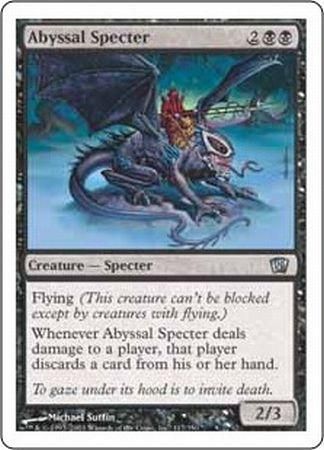 Abyssal Specter MTG 8th Edition Singles Abyssal Specter MTG 8th Edition Singles