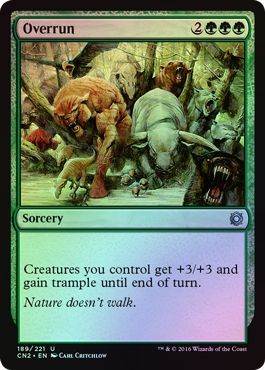 Overrun 189 221 Foil Conspiracy Take the Crown Foil Singles Overrun 189 221 Foil Conspiracy Take the Crown Foil Singles