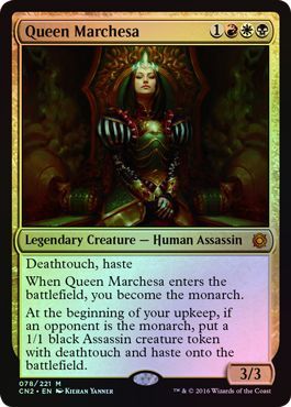 Queen Marchesa 078 221 Foil Conspiracy Take the Crown Foil Singles Queen Marchesa 078 221 Foil Conspiracy Take the Crown Foil Singles