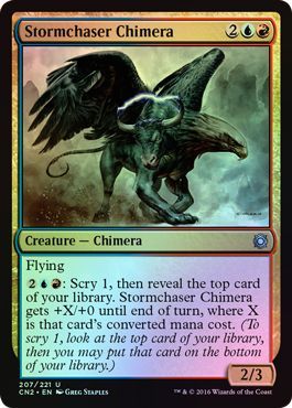 Stormchaser Chimera 207 221 Foil Conspiracy Take the Crown Foil Singles Stormchaser Chimera 207 221 Foil Conspiracy Take the Crown Foil Singles