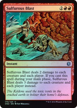 Sulfurous Blast 170 221 Foil Conspiracy Take the Crown Foil Singles Sulfurous Blast 170 221 Foil Conspiracy Take the Crown Foil Singles