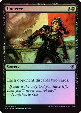 Unnerve 150 221 Foil Conspiracy Take the Crown Foil Singles Unnerve 150 221 Foil Conspiracy Take the Crown Foil Singles