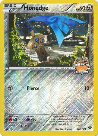Honedge 83 146 Regional Championships Promo Pokemon Championship League Organized Play Promos Honedge 83 146 Regional Championships Promo Pokemon Championship League Organized Play Promos