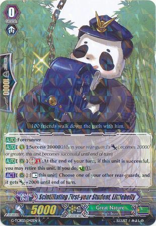 Scintillating First year Student Littlebelly G TCB02 042 Rare R G Technical Booster 2 The Genius Strategy Singles Scintillating First year Student Littlebelly G TCB02 042 Rare R G Technical Booster 2 The Genius Strategy Singles