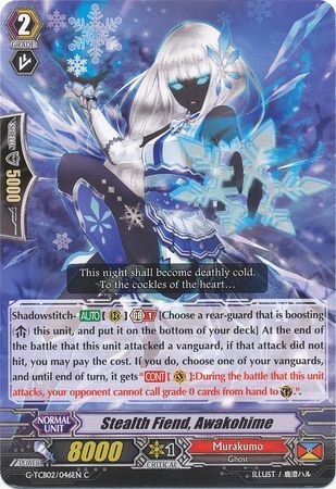 Stealth Fiend Awakohime G TCB02 046 Common C G Technical Booster 2 The Genius Strategy Singles Stealth Fiend Awakohime G TCB02 046 Common C G Technical Booster 2 The Genius Strategy Singles