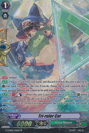 Tri ruler Cat G TCB02 S12 Special Parallel SP Tri ruler Cat G TCB02 S12 Special Parallel SP