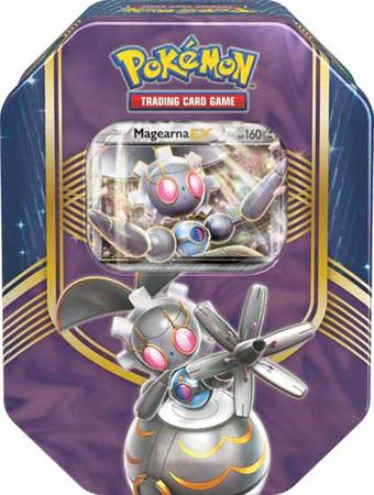 Battle Heart Magearna EX Collector s Tin Pokemon Pokemon Sealed Product Battle Heart Magearna EX Collector s Tin Pokemon Pokemon Sealed Product