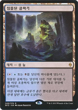 Sunken Hollow Korean Battle for Zendikar Battle for Zendikar Korean Singles Sunken Hollow Korean Battle for Zendikar Battle for Zendikar Korean Singles