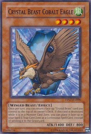 Crystal Beast Cobalt Eagle DP07 EN006 Common Unlimited Crystal Beast Cobalt Eagle DP07 EN006 Common Unlimited