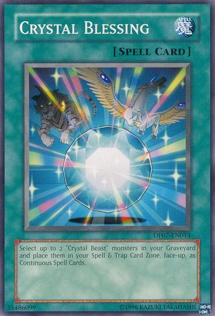 Crystal Blessing DP07 EN014 Common Unlimited Duelist Pack Jesse Anderson DP07 Unlimited Singles Crystal Blessing DP07 EN014 Common Unlimited Duelist Pack Jesse Anderson DP07 Unlimited Singles